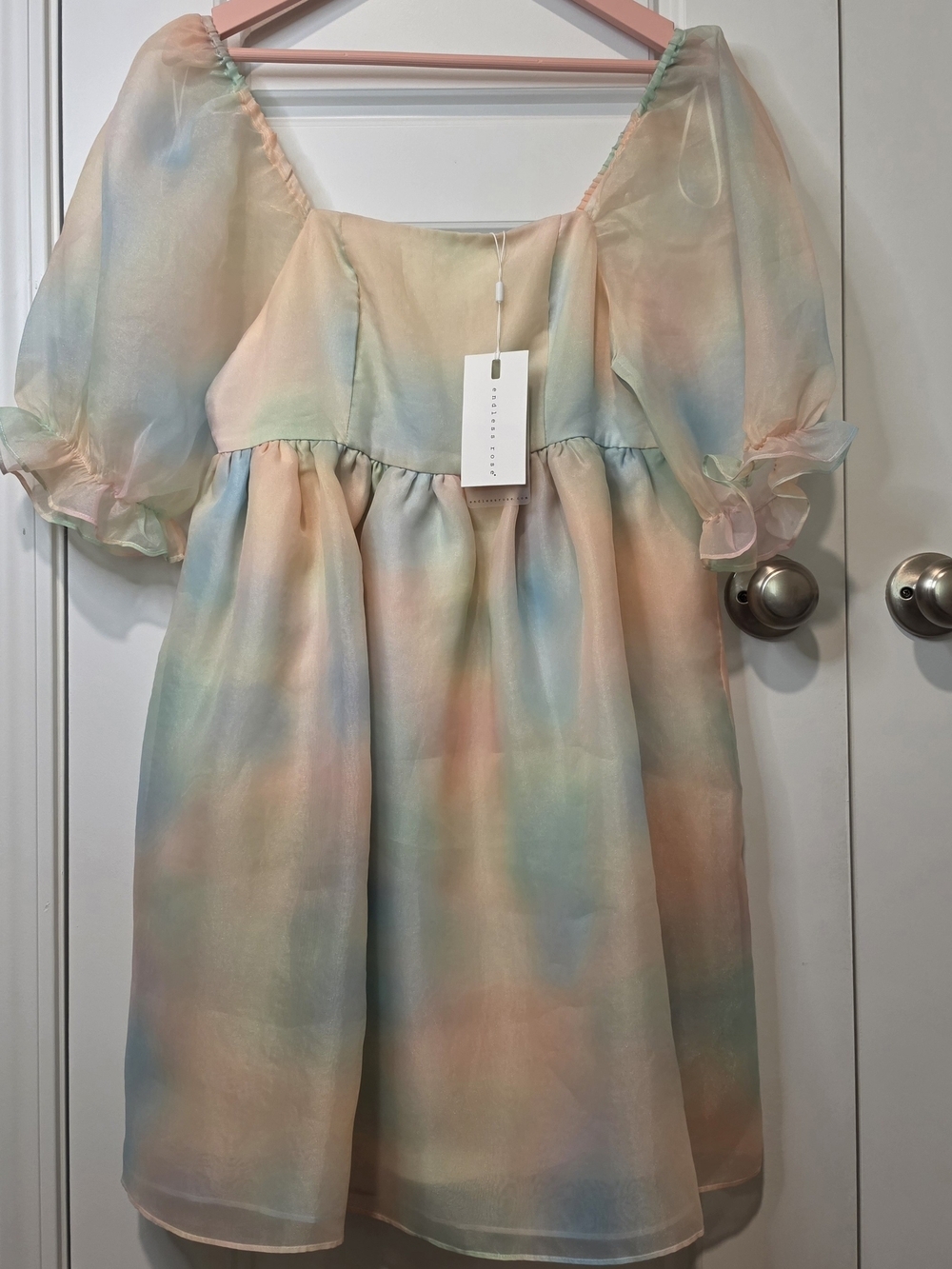 Endless Rose Ombre Pastel Mini Small Homecoming Dress